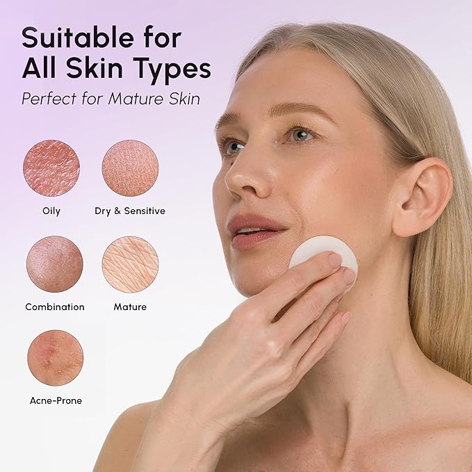 MAREE Niacinamide Toner Pads for Face Ã¢ÂÂ Exfoliating Pads with 12% Niacinamide, Salicylic Acid, Hyaluronic Acid & Tea Tree Ã¢ÂÂ Zero Pore, Uneven Skin Tone, Acne Clearing Facial Pads Ã¢ÂÂ Glow Up Device