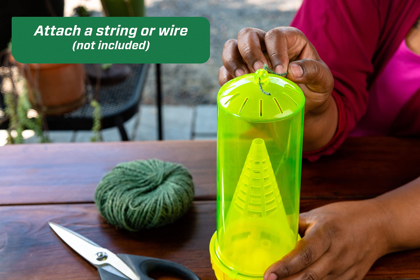 RESCUE! Reusable Yellowjacket Trap – Includes Attractant - 4 Traps