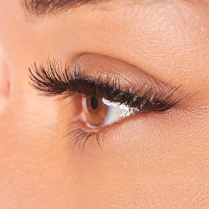 Kiss So Wispy, False Eyelashes, 'Pompadour', 16mm, Includes 5 Pairs Of Lashes, Easy to Apply, Reusable Lash Clusters
