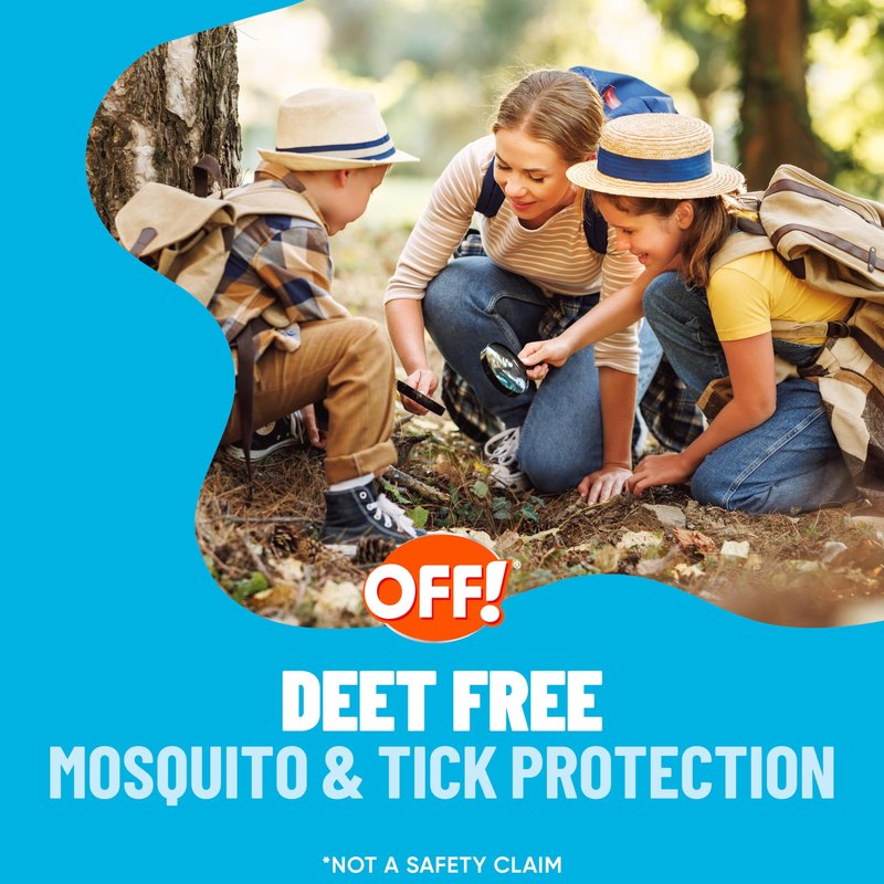 OFF! Insect Repellent Aerosol for Adults & Kids, Fragrance-Free Picaridin Bug Spray for Everyday DEET-Free Protection from Mosquitoes and Ticks, 5 oz
