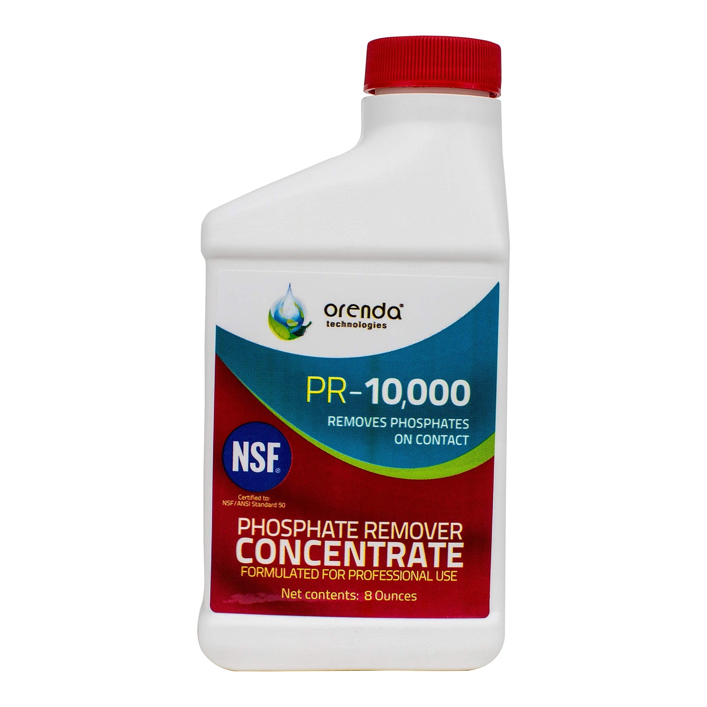 Orenda PR-10000 Removes Phosphates On Contact, Pool and Spa Phosphate Remover Concentrate, 1/2 Pint
