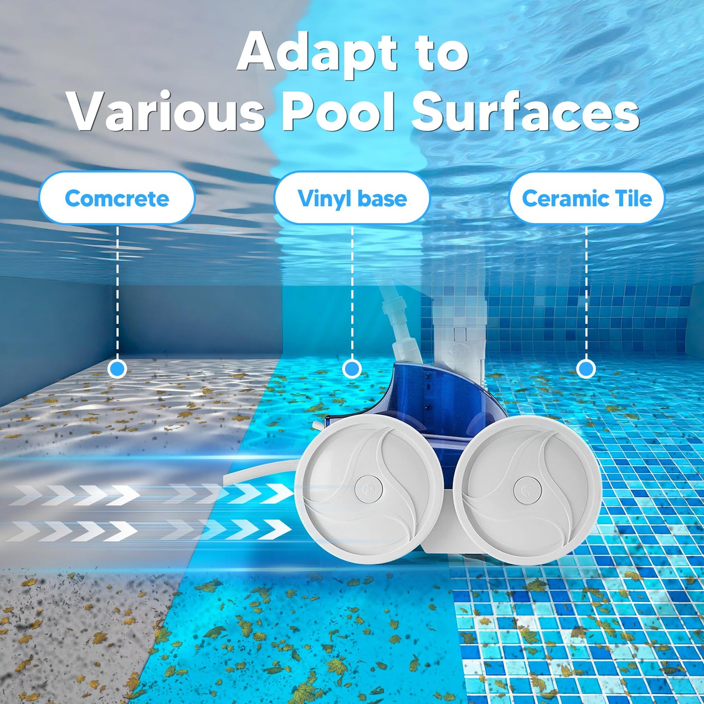 Funmit Pool Cleaner All Purpose Tire Replacement Part Compatible with Polaris 280 360 180 380 C10 C-10 Pack of 6