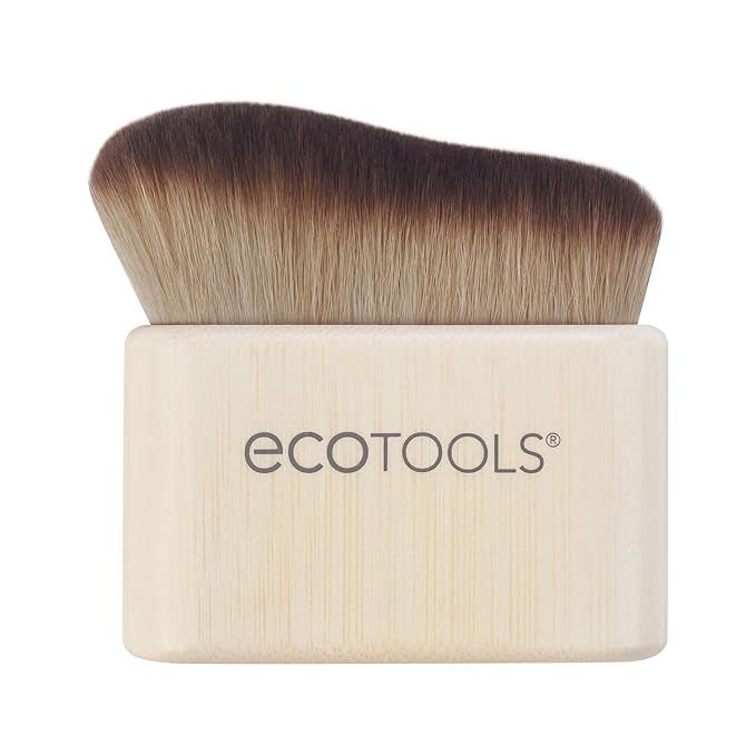 EcoTools Good Tan Body & Face Self-Tan Blending Brush - Kabuki Brush for Sunless Tanner, Eco-Friendly & Vegan, 1 Count
