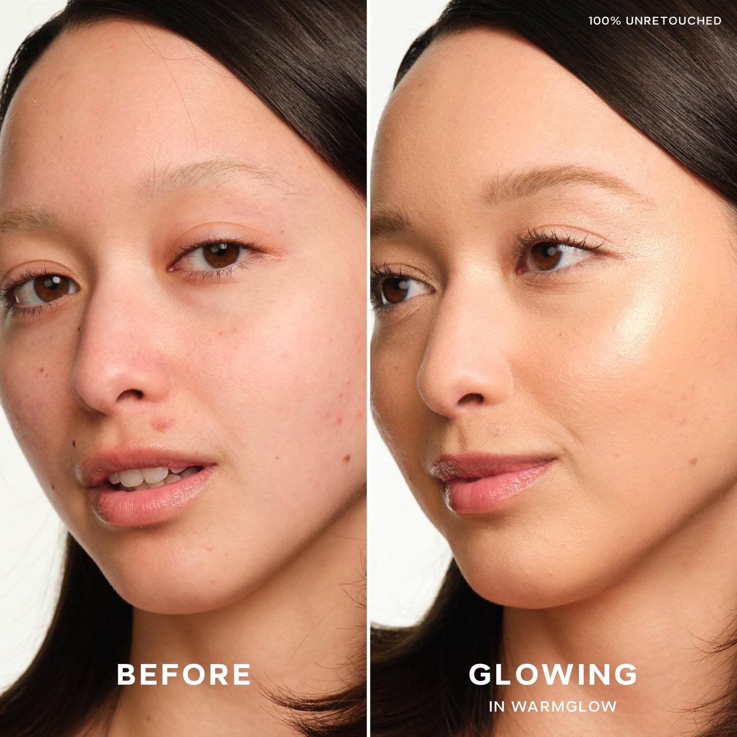 Saie Glowy Super Gel - Hydrating Makeup Primer and Illuminating Glow Serum Enriched with Vitamin C and Squalane Oil - All-Over Liquid Highlighter Makeup for Instant Glass Skin - Warmglow (1 oz)