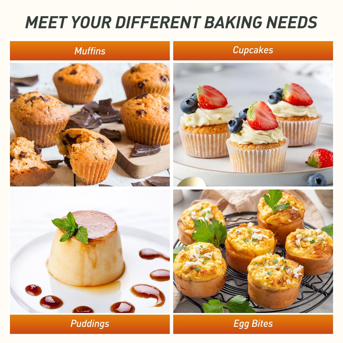 2 Packs 12 Cups Silicone Muffin Pan with Metal Reinforced Frame Regular Size Cupcake Pan Tray Egg Bites Silicone Cookie Molds Muffin Tin Tart Pans Baking Set for Easter Christmas holiday Cookie