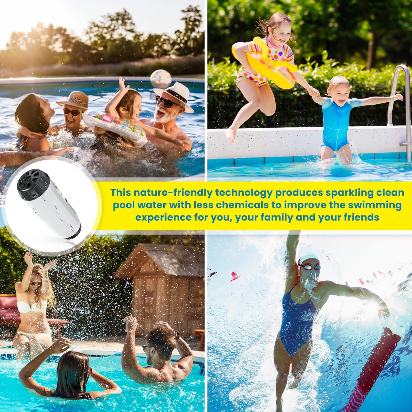 Replacement For Nature2 G25 Mineral Cartridge W28125 N2CG25 W26725 for All Zodiac Limited & Professional G or Pro G Plus Vessel Inground Swimming Pool System W25904 & W20011 Pools Up To 25,000 Gallons