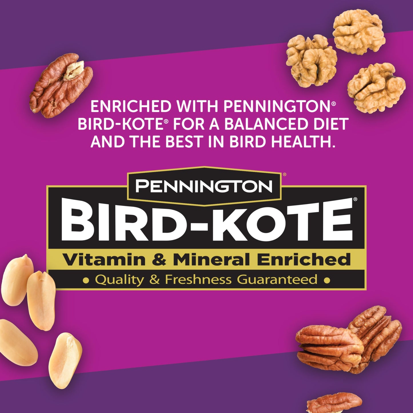 Pennington Ultra Double Nut, Nut & Fruit Blend 10lbs (Pack of 2)