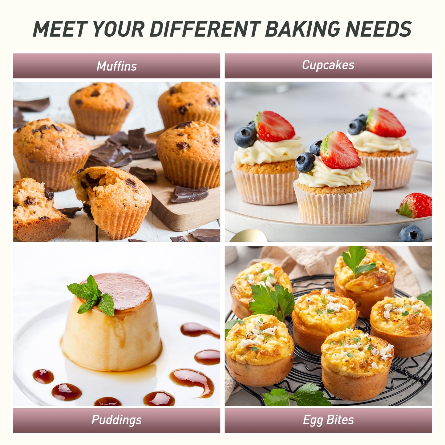 2 Pack 12 Cups Muffin Pan with Metal Reinforced Frame Regular Size Silicone Molds Cupcake Cake Baking Pans Cookie Baking Chocoflan Cupcake Mold Silicone Egg Bite Molds Baking Items Stuff