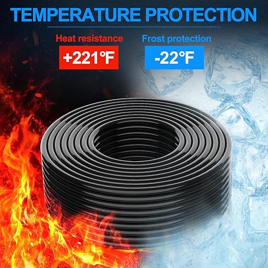 NAOEVO 16 Gauge Wire 5 Conductor Electrical Wire, 16 AWG Stranded PVC Cord, 12V Low Voltage/Tinned Copper/Flexible Cable for Automotive Wiring, Lamp Cord, Marine Cable (30FT)