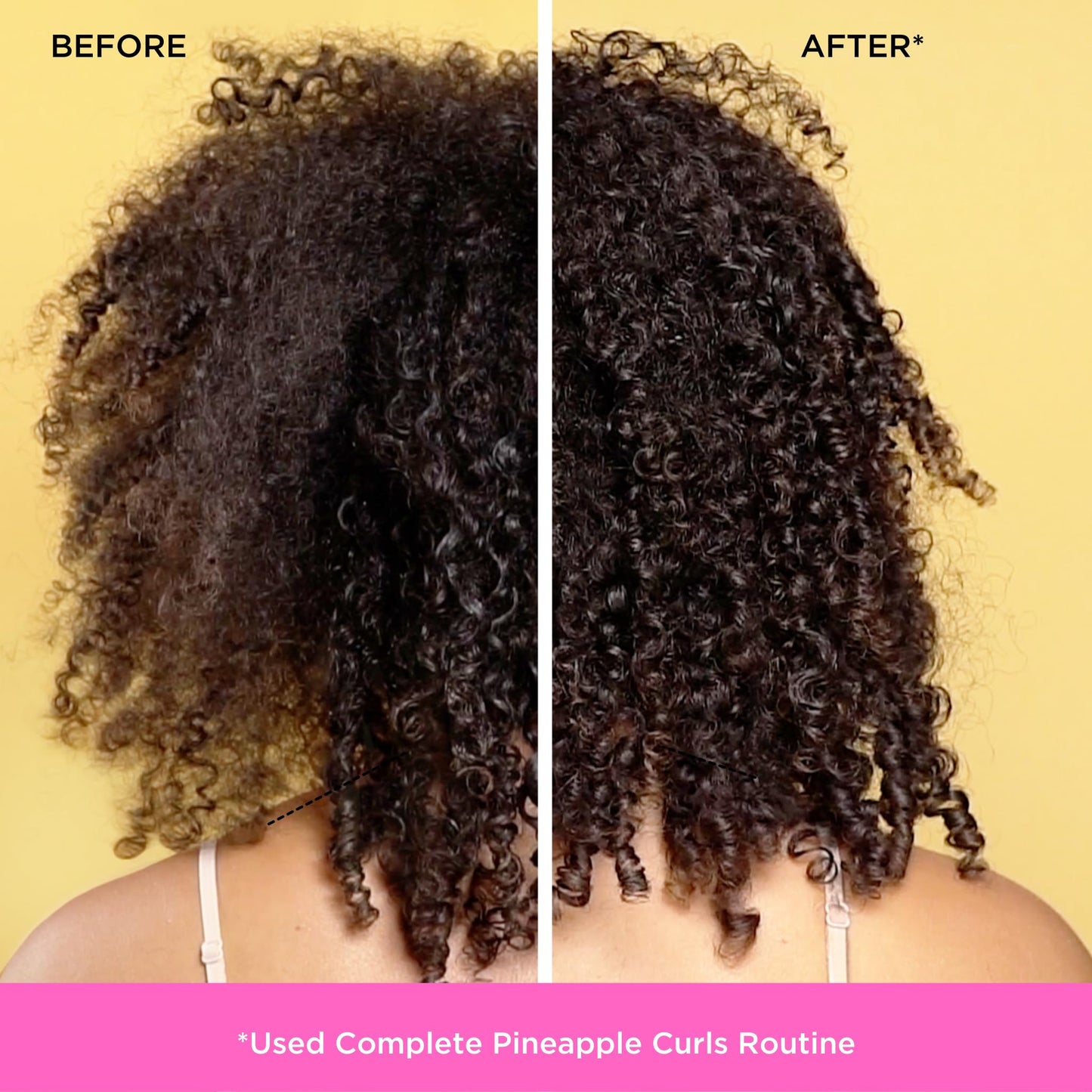 Pacifica Pineapple Swirl Curl Defining Cream – Bounce, Frizz Control & Curl Enhancer Styling Cream for Curly Hair & Wavy Hair – Coconut Oil & Hyaluronic Acid For No-Crunch Hold – Cruelty-Free – 4-oz
