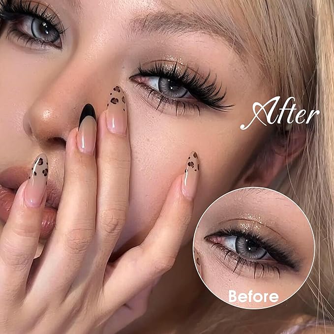 Manga Lash Clusters Fairy Natural Cluster Eyelash Extensions Wispy Lash Extensions Anime Eyelash Clusters 180PCS Individual Lash Extensions C Curly DIY Lashes Clusters by Ruairie
