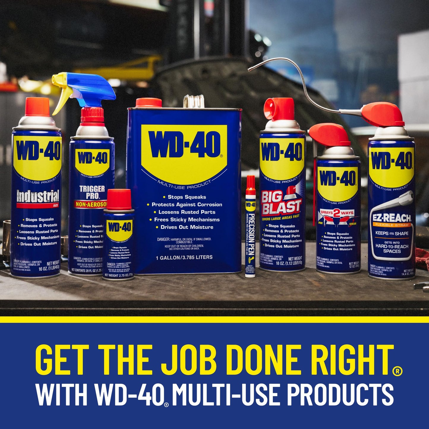 WD-40 Original Formula, Multi-Use Product, One Gallon