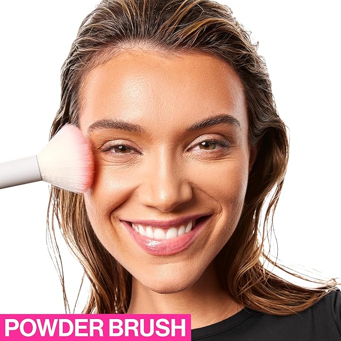 wet n wild Full Coverage Foundation Brush, Packed Bristles for All Formulas, Comfort Grip, Cruelty-Free & Vegan
