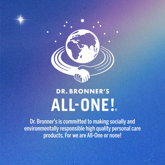 Dr. Bronner's Pure-Castile Liquid Magic Soap Bottle & Refill Carton - Made with Regenerative Organic Certified Oils- 18-in-1 Uses for Face, Body Wash, Hand Soap Refill- Baby Unscented, 32 oz