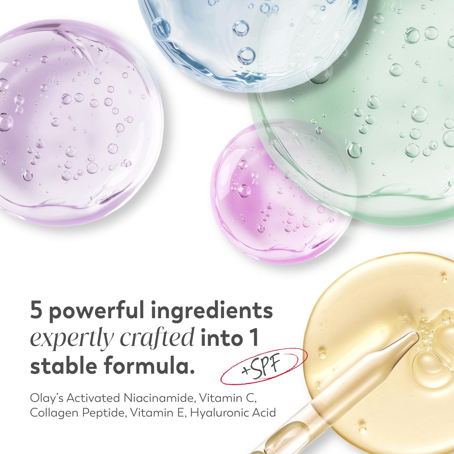 Olay Super Cream with Sunscreen SPF 30, Fragrance Free Lightweight Face Moisturizer with Sun Protection, 5-in-1 Skin Care - Hydrating, Brightening - Niacinamide, Vitamin C, Collagen, 1.7 oz