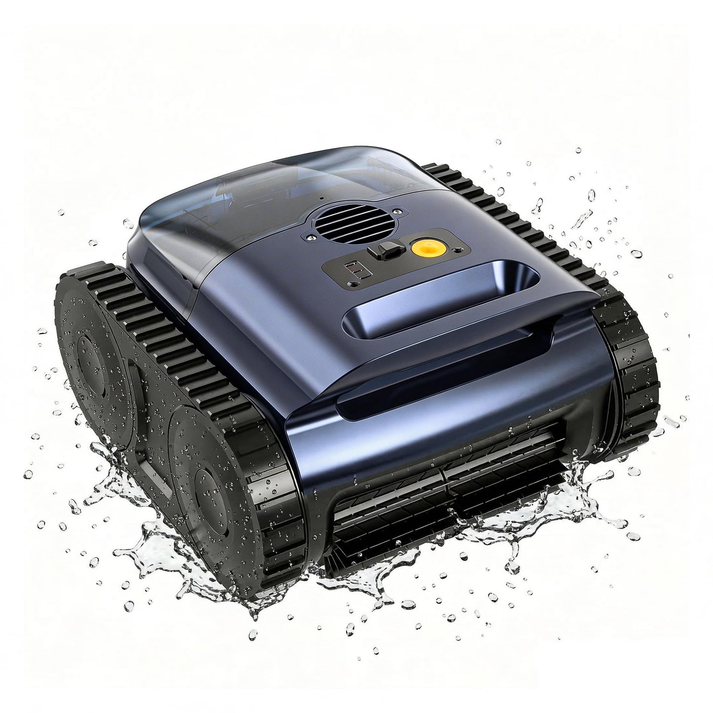 (2026 Upgrade) Cordless Robotic Pool Cleaner, 180 Mins Runtime Robotic Pool Vacuum for Inground Pools, Wall & Waterline Climbing Automatic Pool Vacuum with Sonar Navigation, Pool Up to 2150 Sq.ft