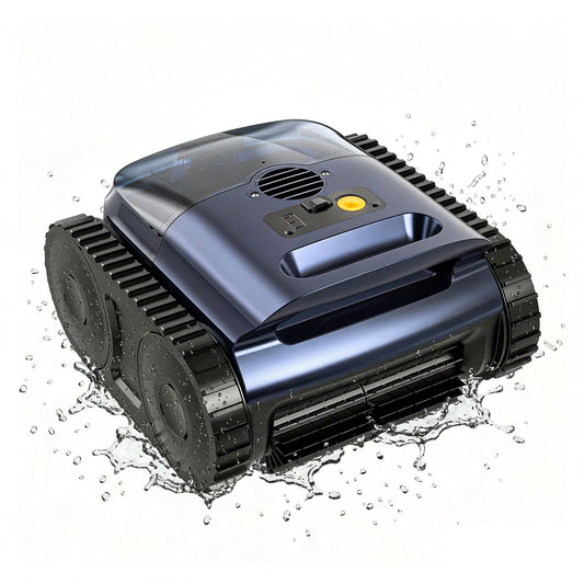 (2026 Upgrade) Cordless Robotic Pool Cleaner, 180 Mins Runtime Robotic Pool Vacuum for Inground Pools, Wall & Waterline Climbing Automatic Pool Vacuum with Sonar Navigation, Pool Up to 2150 Sq.ft
