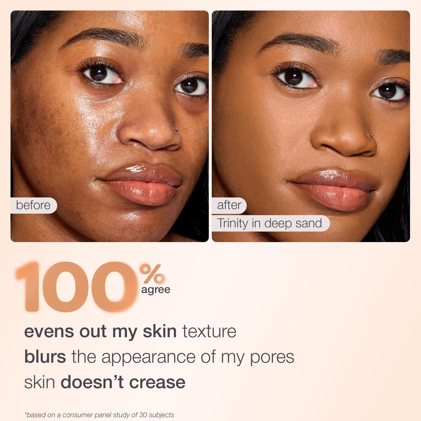 tarte BB blur tinted moisturizer Broad Spectrum SPF 30 – Medium Buildable Coverage with Natural Lightweight Matte Finish, Vegan & Cruelty-Free, full size, deep