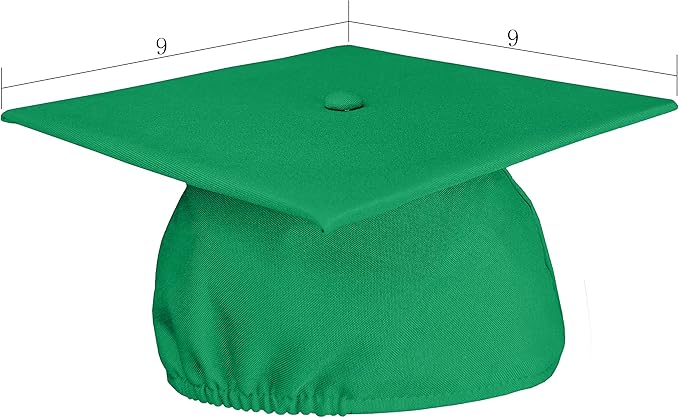 GradPlaza Matte Graduation Cap 2025 and 2026 Tassel Adult Graduation hat for High School College