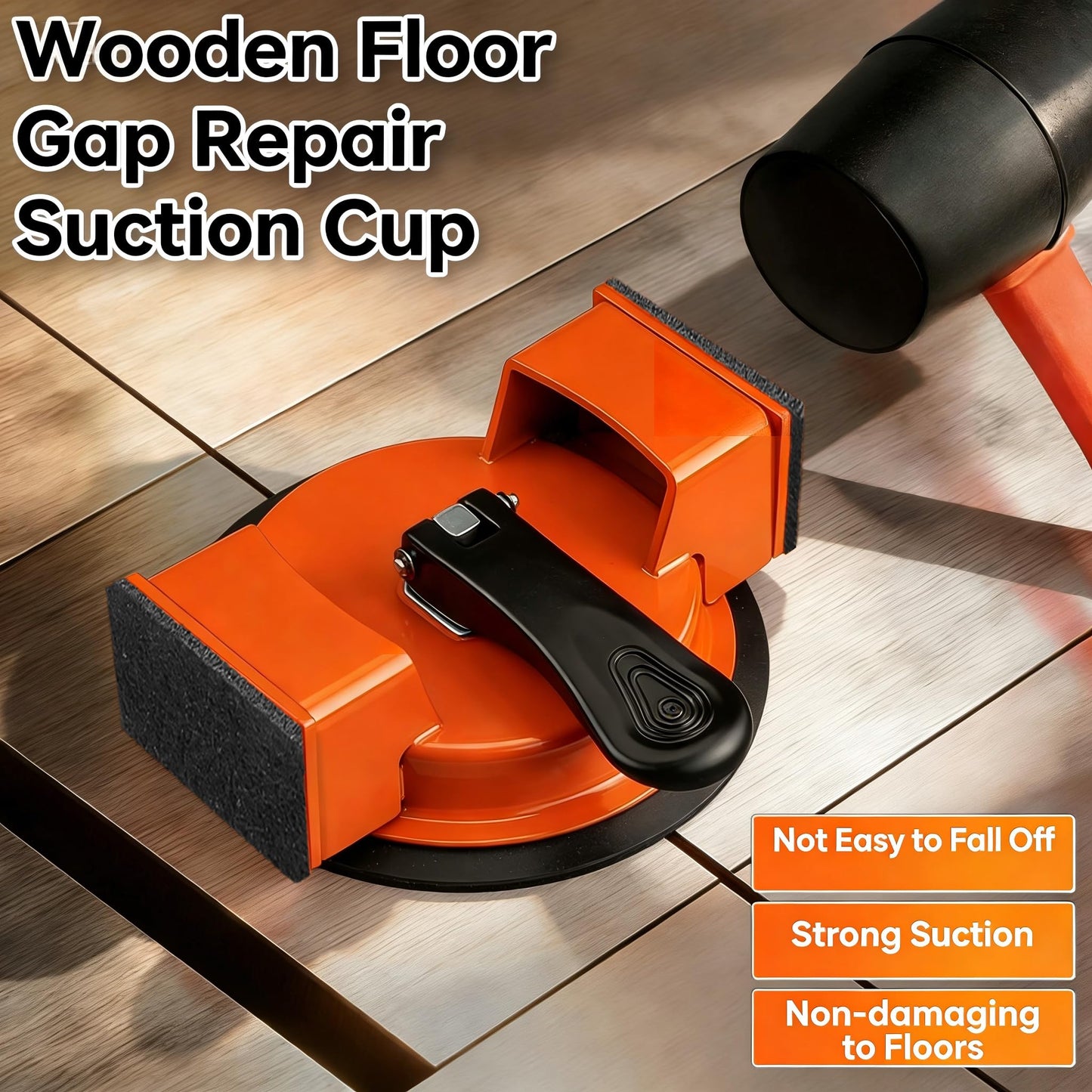 Floor Gap Fixer Tool Heavy Duty for Laminate/Vinyl/Wood/Tile Flooring