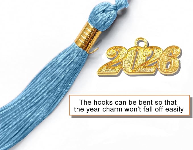 GradPlaza Matte Graduation Cap 2025 and 2026 Tassel Adult Graduation hat for High School College