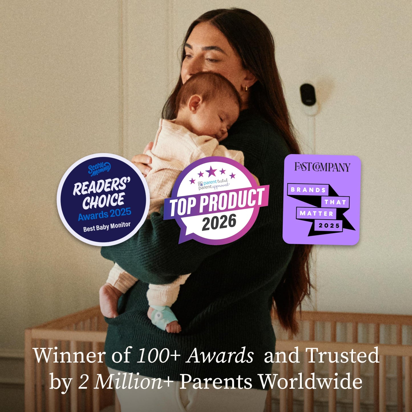 Owlet Dream Sock - Smart Baby Monitor View Heart Rate and Average Oxygen O2 as Sleep Quality Indicators. Wakings, Movement, and Sleep State. Digital Sleep Coach and Sleep Assist Prompts - Mint