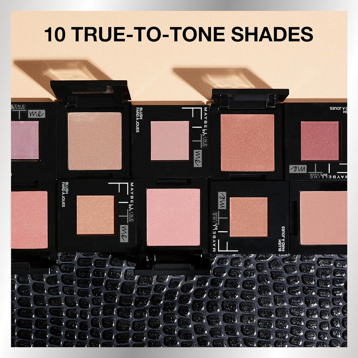 Maybelline Fit Me Blush, Lightweight, Smooth, Blendable, Long-lasting All-Day Face Enhancing Makeup Color, Coral, 1 Count