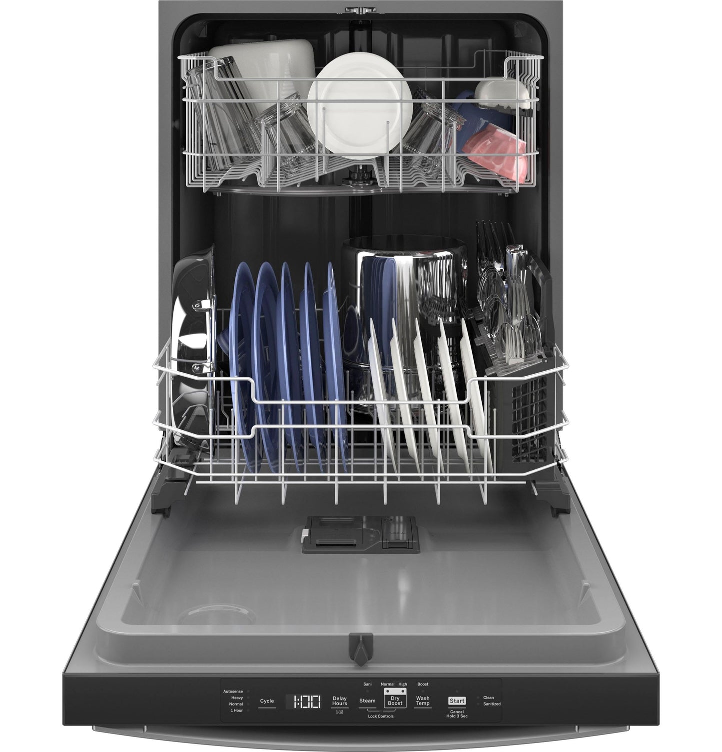 GE GDT550PYRFS Top Control with Plastic Interior Dishwasher with Sanitize Cycle & Dry Boost