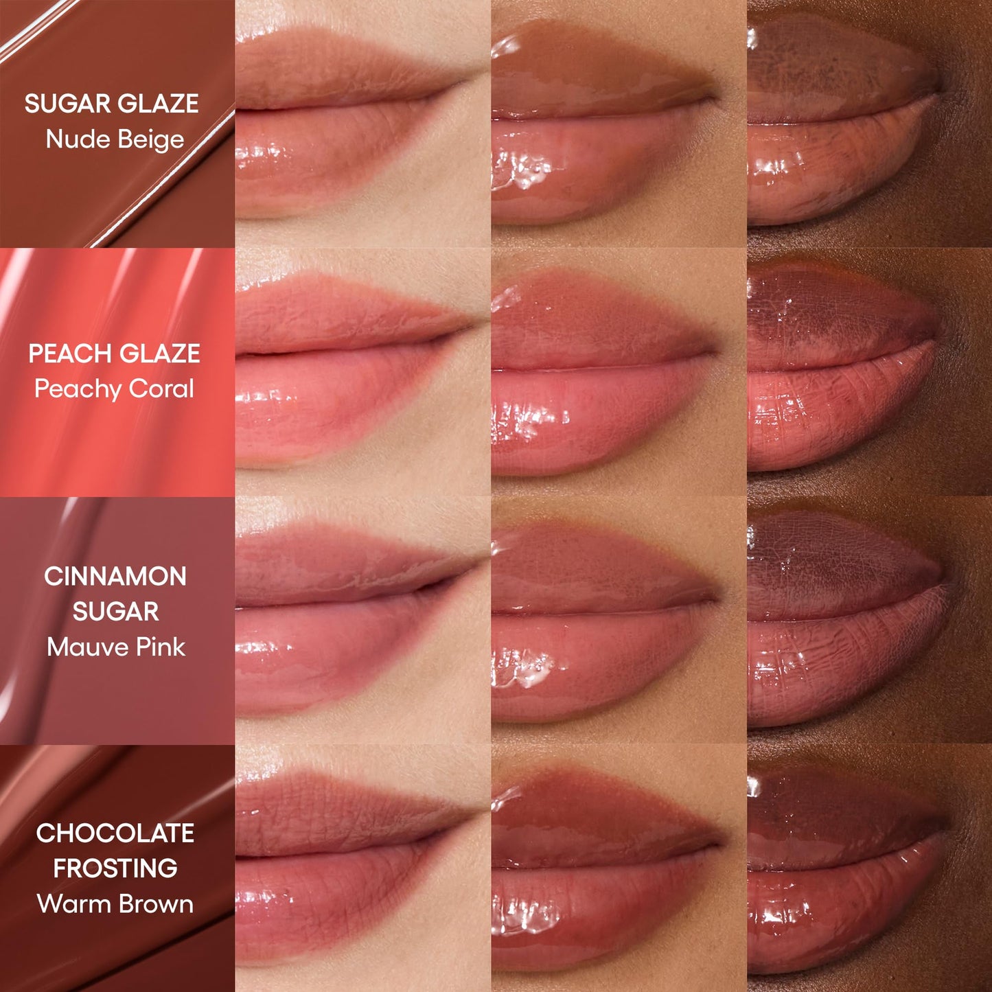 LANEIGE Glaze Craze Tinted Lip Serum, Cinnamon Sugar: Hydrating Lip Serum for Glossy, Nourished Lips with Plumping Polypeptides