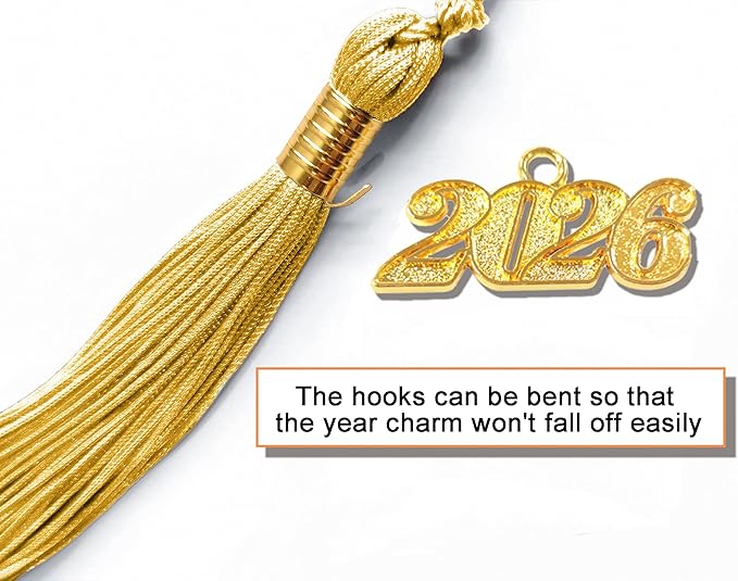 GradPlaza Matte Graduation Cap 2025 and 2026 Tassel Adult Graduation hat for High School College
