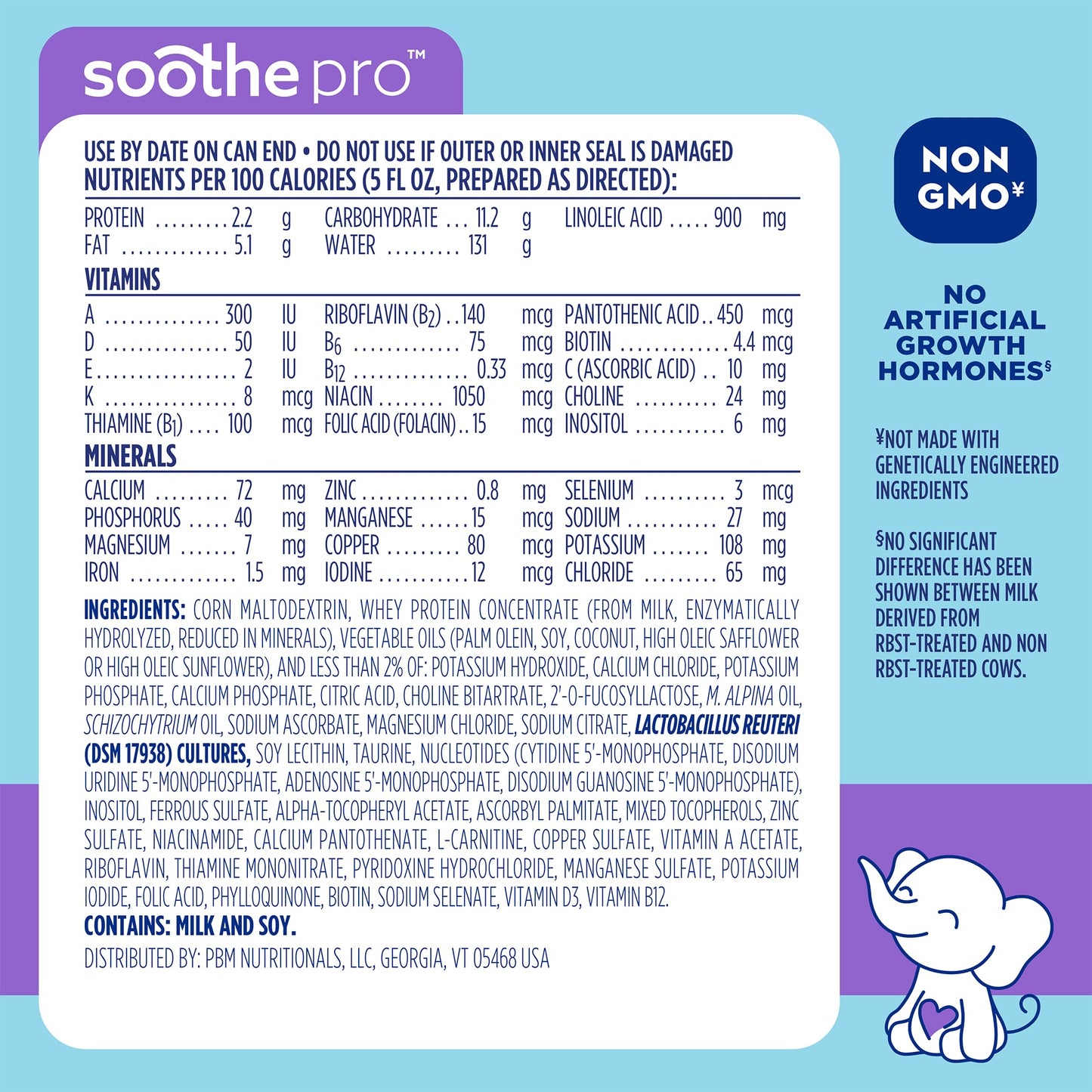 Good Start | Dr. Brown's Soothe Pro, Baby Formula Powder, for Sensitive Tummies, Gas, Fussiness and Spit-Up, Infant Formula with Probiotics, DHA, Non-GMO, 30.6 Ounce