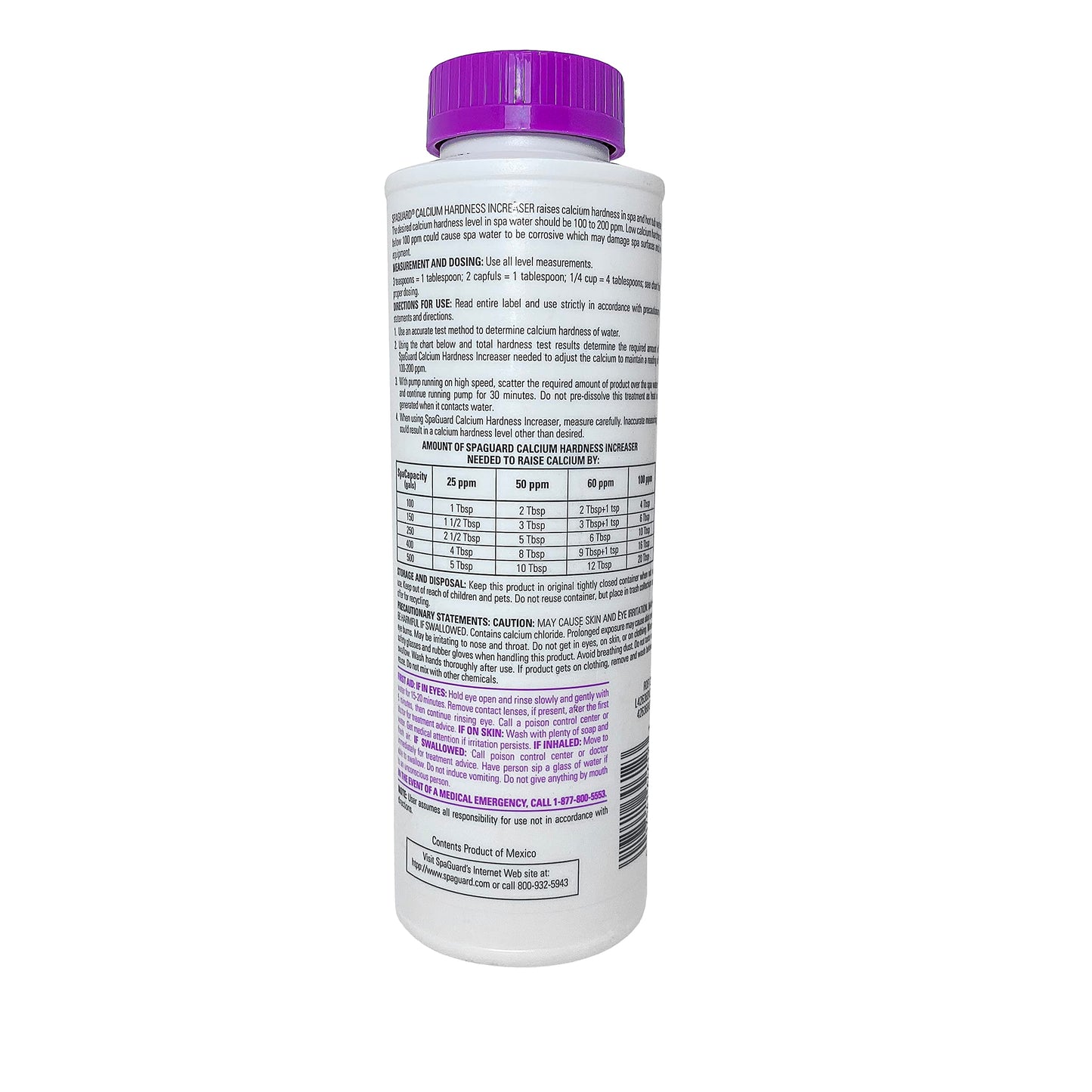 SpaGuard Spa Calcium Hardness Increaser (12 oz) (3 Pack)