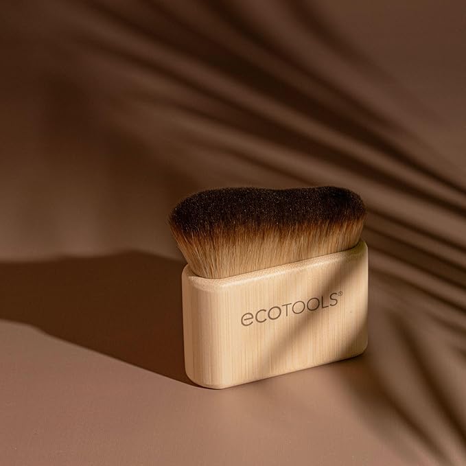 EcoTools Good Tan Body & Face Self-Tan Blending Brush - Kabuki Brush for Sunless Tanner, Eco-Friendly & Vegan, 1 Count