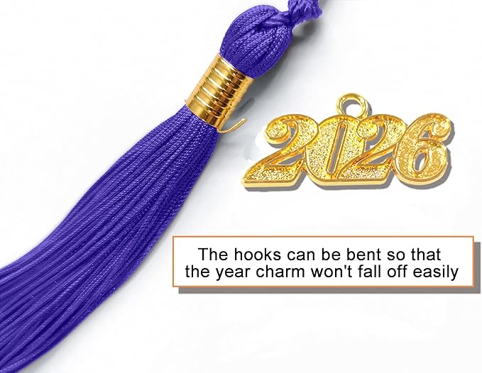 GradPlaza Matte Graduation Cap 2025 and 2026 Tassel Adult Graduation hat for High School College