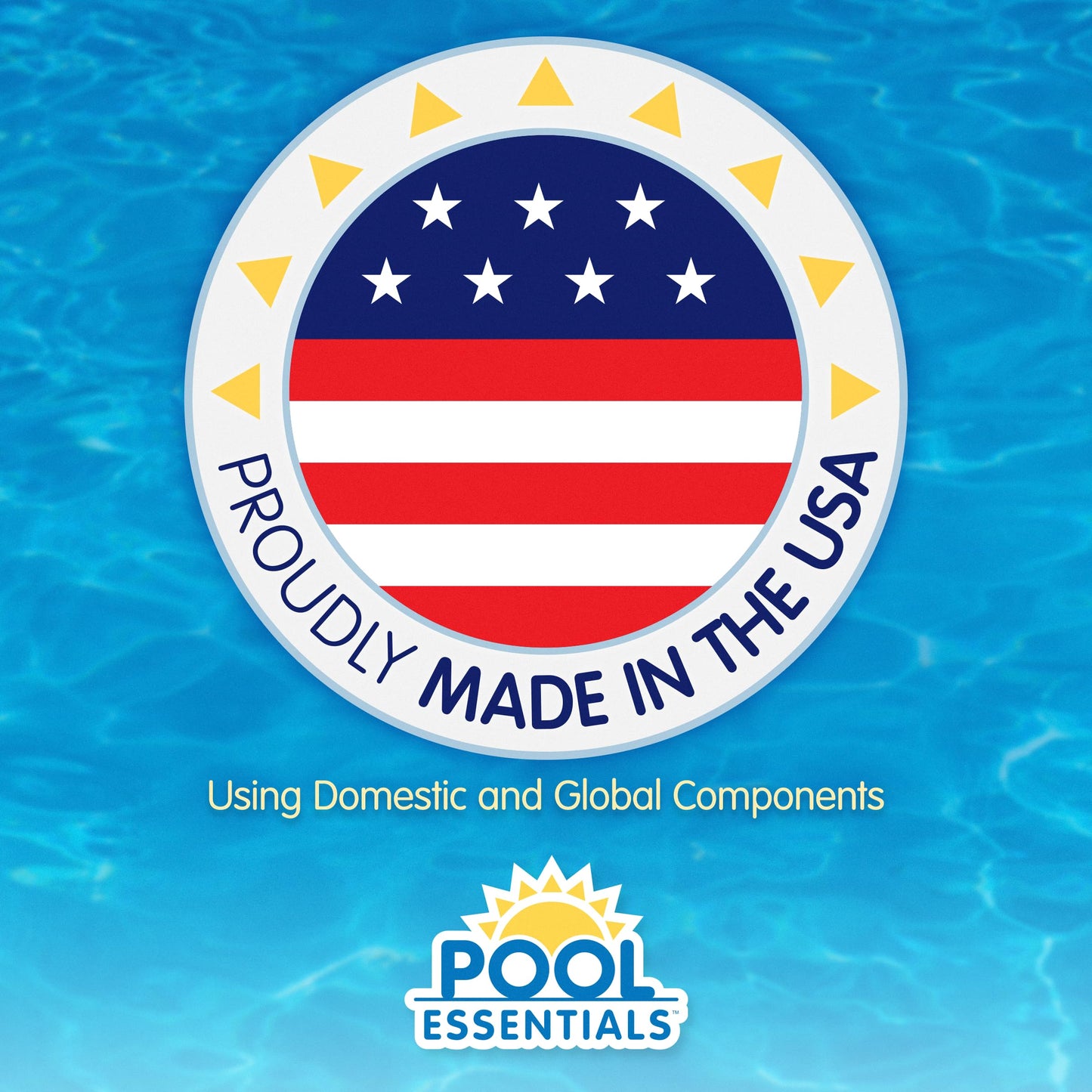 Pool Essentials® 3" Swimming Pool Chlorinating Tablets, Kills Bacteria & Controls Algae, 20LB