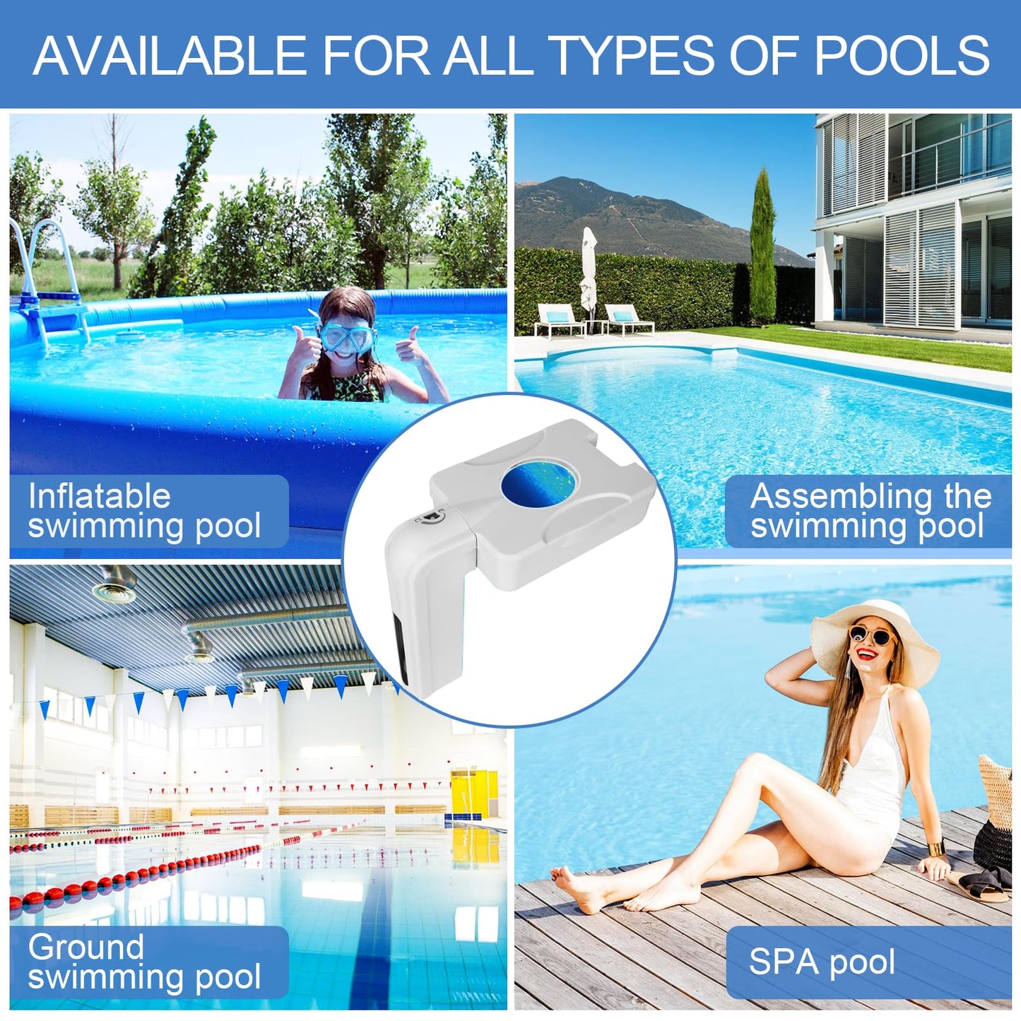 2026 Upgrade Automatic Pool Filler, Pool Water Leveler Auto Fill, Pool Auto Fill Float Valve, Water Leveler Control Sentry, Swimming Pool, Spa, Pond Water Leveler filler automatic, 5 Years Warranty