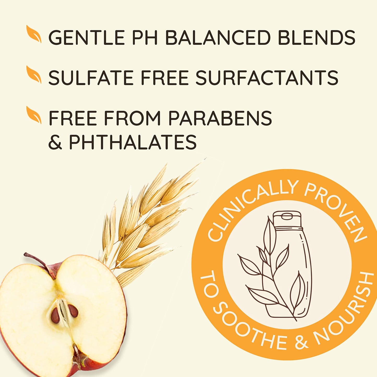 Aveeno Shampoo, 12 Fl Oz, Pack of 2 | Scalp Soothing | Apple Cider Vinegar Blend