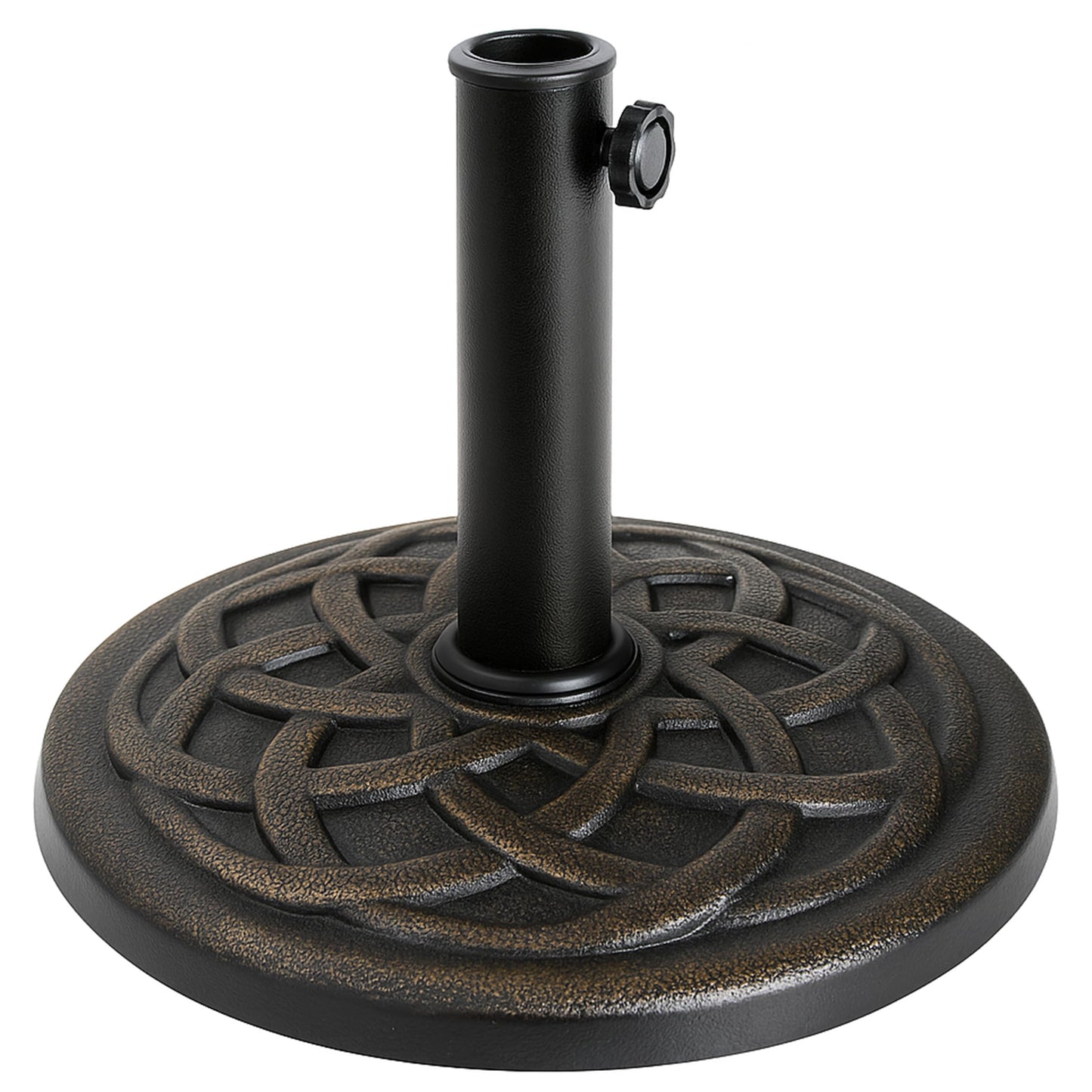 BACKYARD EXPRESSIONS PATIO Â· HOME Â· GARDEN 911554 21 Pound Umbrella Base, Bronze