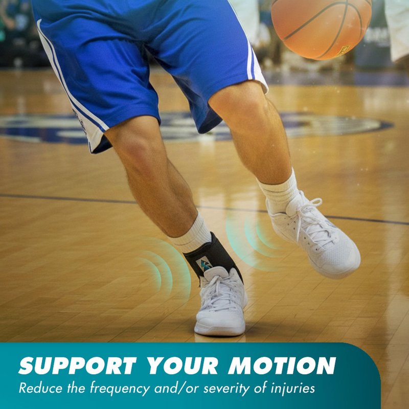Med Spec ASO Ankle Stabilizer (3X-Large, Black) - Lace Up Ankle Brace for Ankle Sprain and Instability, Orthopedic Ankle Support for Men, Women, Adults, Teens and Kids, Sports Injury Recovery, 264018