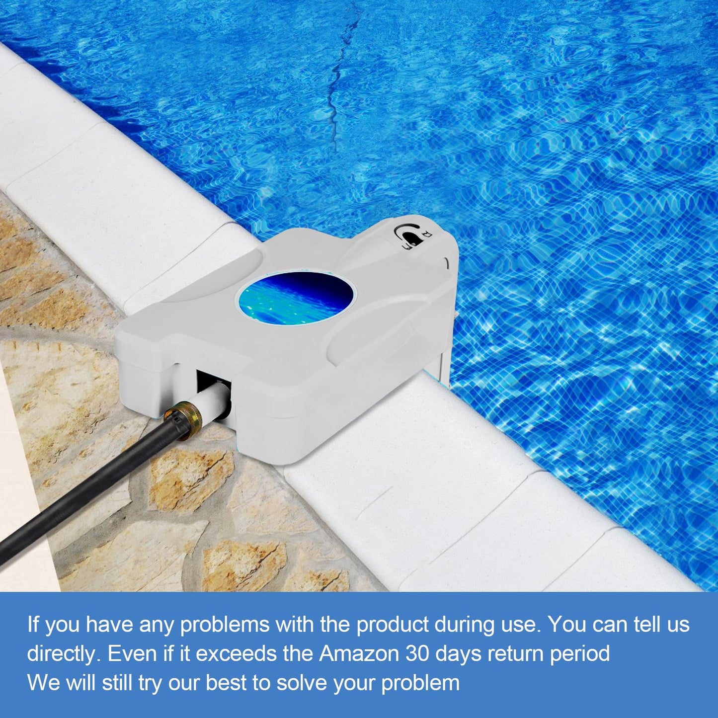 2026 Upgrade Automatic Pool Filler, Pool Water Leveler Auto Fill, Pool Auto Fill Float Valve, Water Leveler Control Sentry, Swimming Pool, Spa, Pond Water Leveler filler automatic, 5 Years Warranty