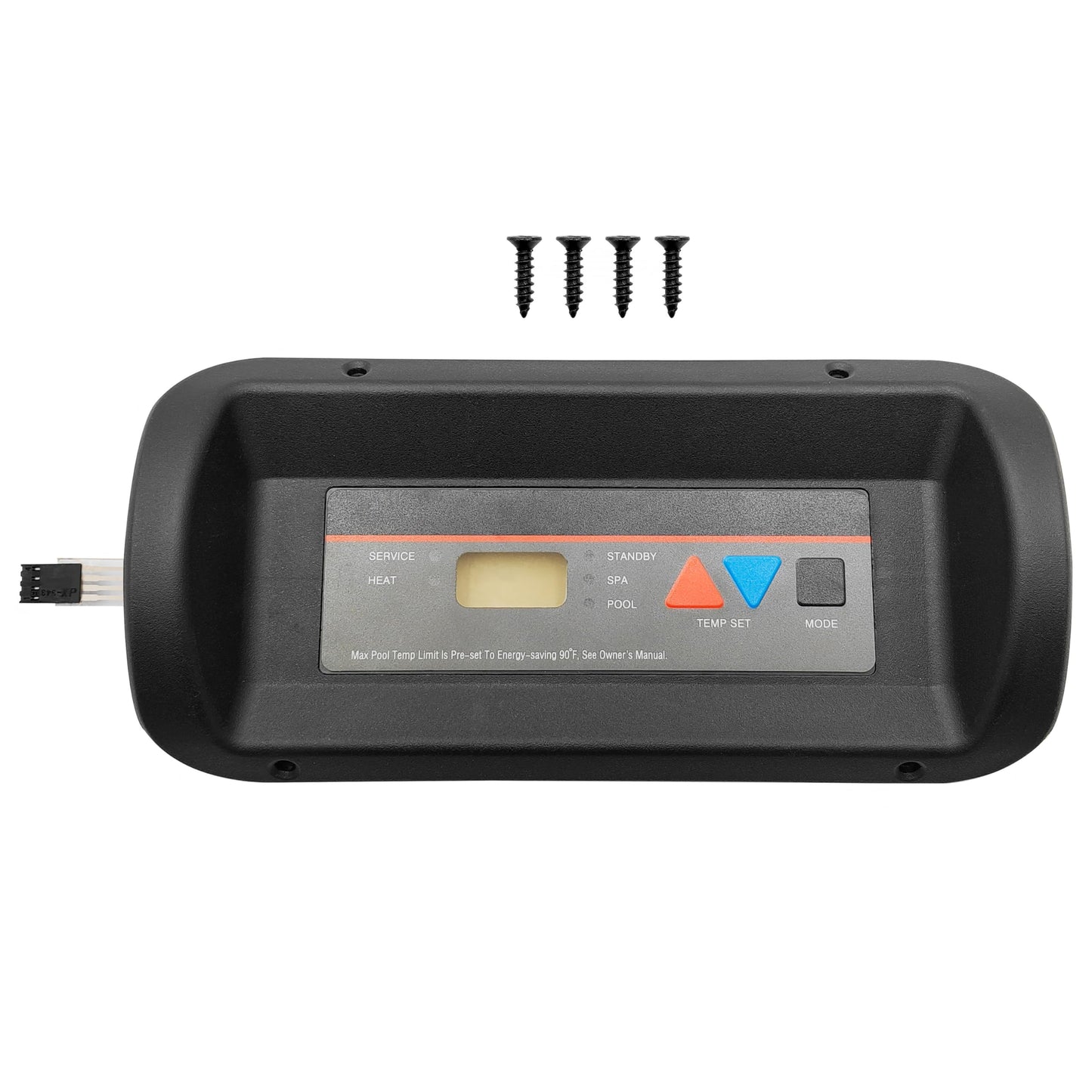 Bezel and Keypad Assembly Replacement Kit FDXLBKP1930 Compatible with Hayward Universal H-Series Low NOX Pool Heater Fits Models H150FDN, H200FDN, H250FDN, H300FDN, H350FDN, H400FDN, H150FDP