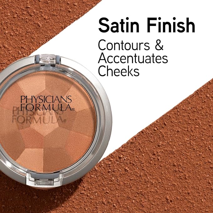 Physicians Formula Powder Palette Multi-Colored Blush, Silky Smooth Formula, Hypoallergenic, Blends Easily Without Irritation Ã¢ÂÂ Blushing Natural