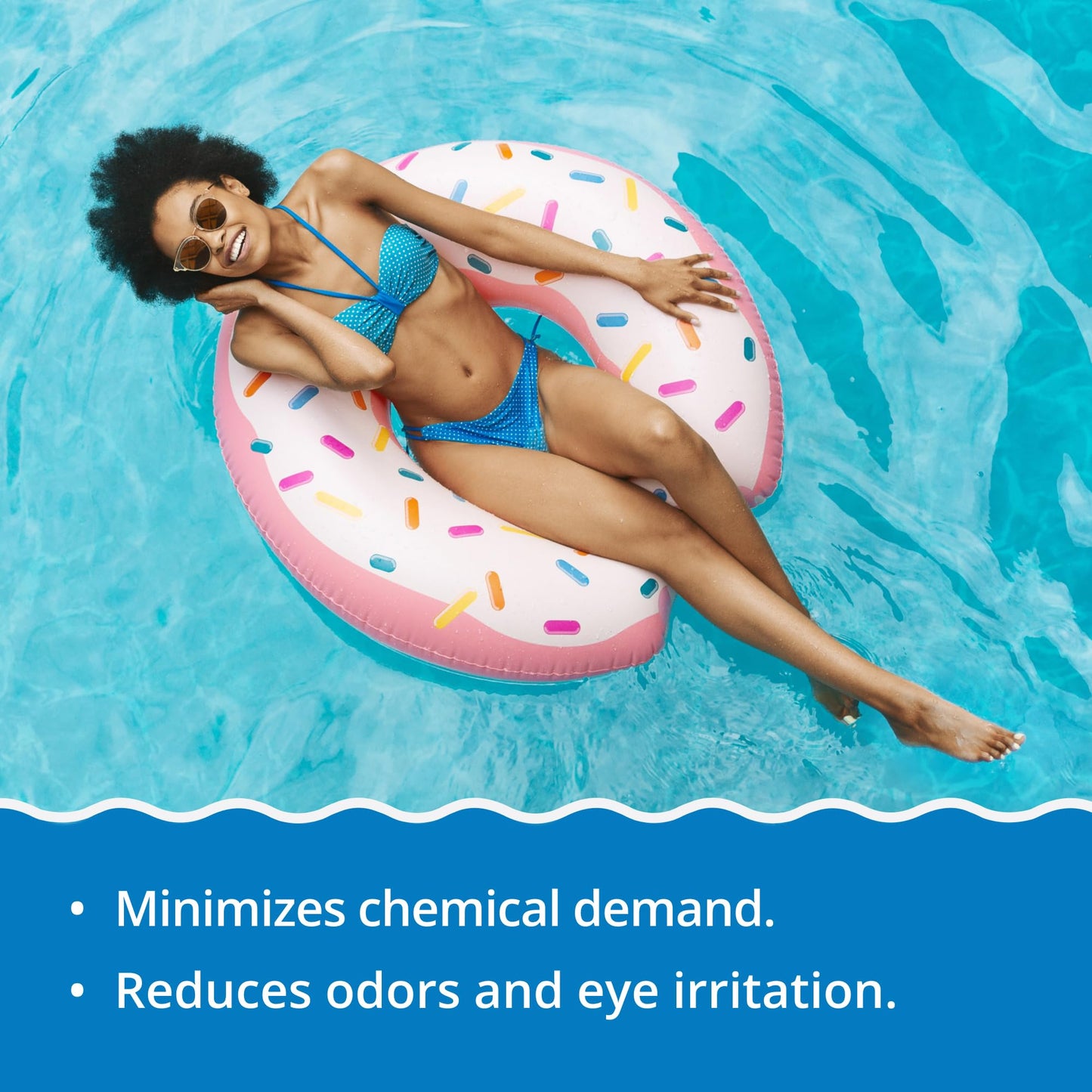 In The Swim - Pure Clear + No Phos - Reduces Phosphates & Removes Non-Living Matter for Clearer Water - 3 Liter - 2-Pack