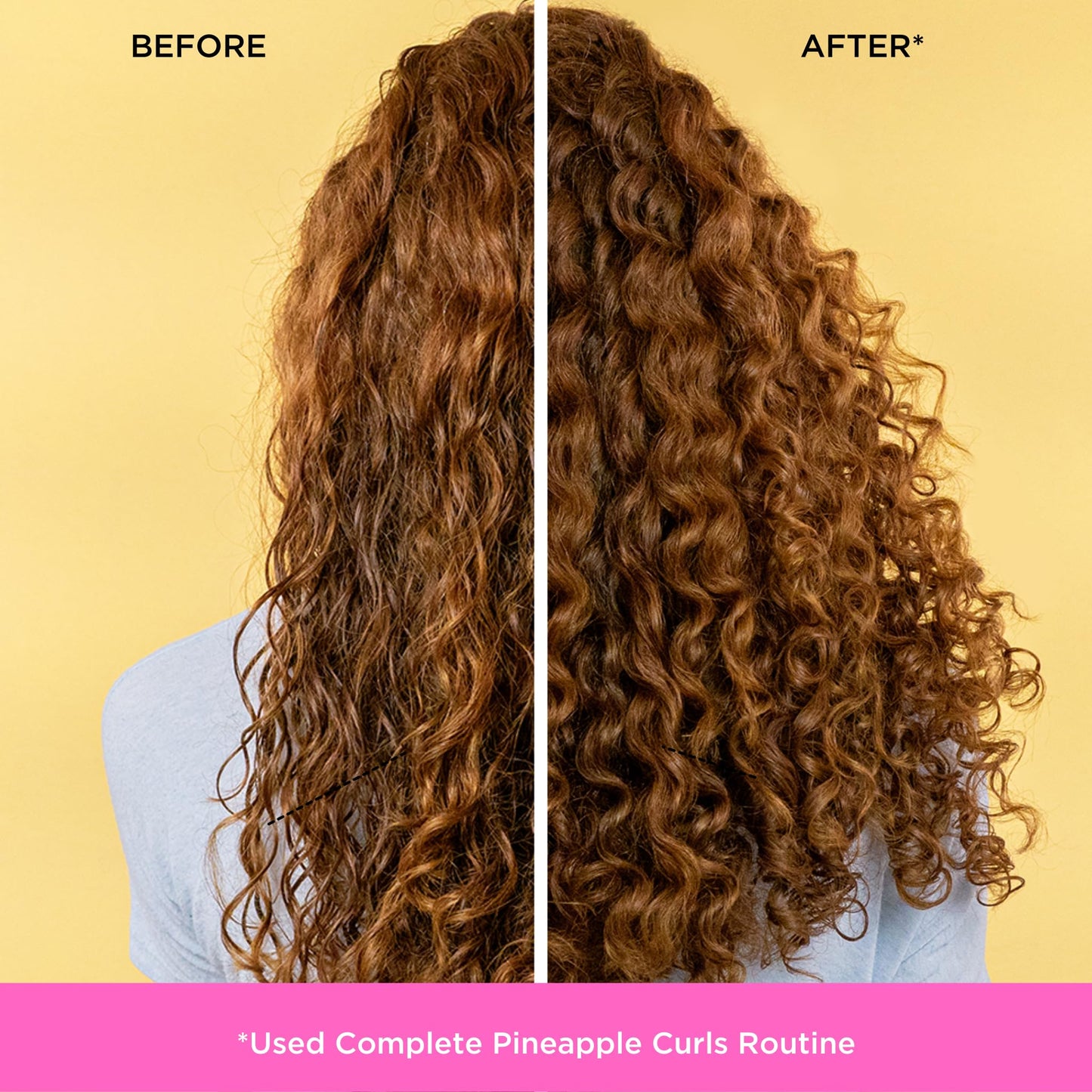 Pacifica Pineapple Swirl Curl Defining Cream – Bounce, Frizz Control & Curl Enhancer Styling Cream for Curly Hair & Wavy Hair – Coconut Oil & Hyaluronic Acid For No-Crunch Hold – Cruelty-Free – 4-oz