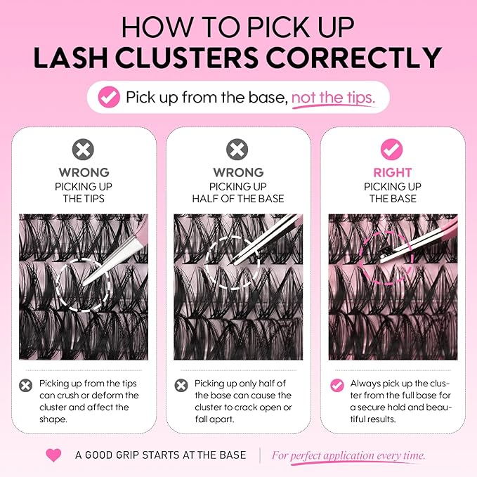 Azenlo Lash Extensions 40D+60D Cluster 240pcs DIY Wispy Lash Clusters 10-16mm Eyelash Clusters for Beginners At Home Individual Thin Band Lash Kit (40D+60D Kit)