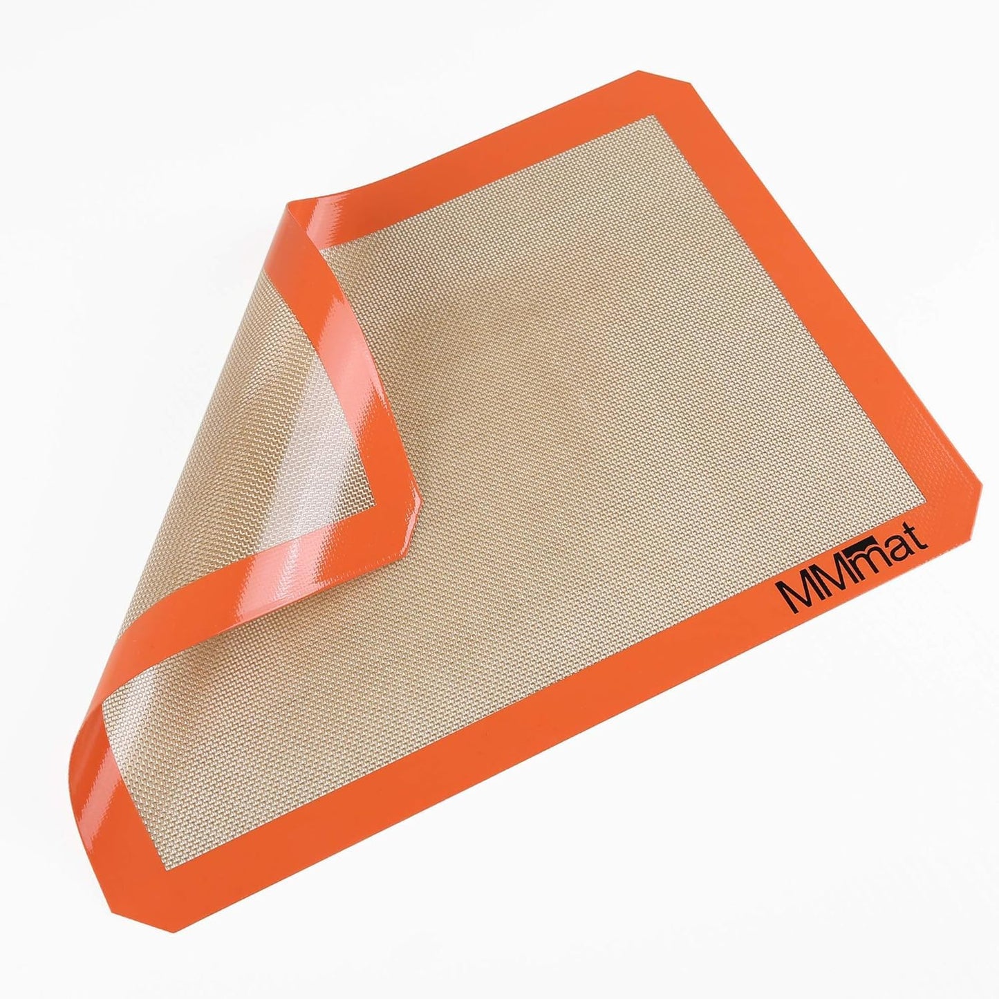 MMmat Silicone Baking Mat - Best German Silicone - Non Slip Silicone Baking Sheet, Non Stick Reusable Silicone Mats for Baking, Oven Liner, Counter Mat - 2 Medium-Sheet Size
