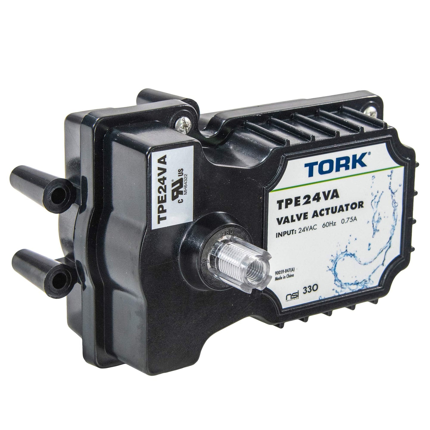 TORK TPE24VA 24-Volt Authentic Valve Actuator Control, Compatible with all 24VAC Control Systems, for Pools, Spa, Solar Equipment, UL Approved for Safety