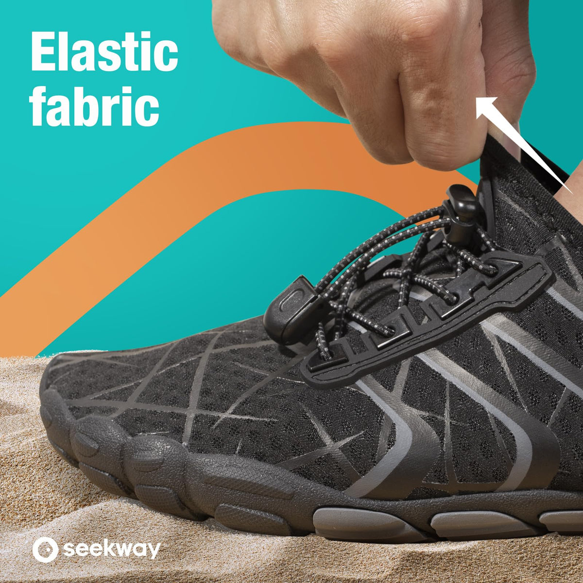 SEEKWAY Water Shoes Men Women Adult Quick-Dry Aqua Sock Barefoot for Beach Swim River Pool Lake Hiking Kayaking Surfing