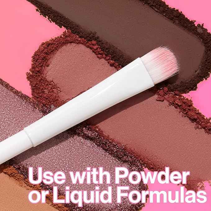 wet n wild Eyeshadow Brush, Ultimate Ultra, Thin Synthetic Polymax, Precision Coverage, Ergonomic Handle for Comfortable Precision Control , Cruelty-Free & Vegan