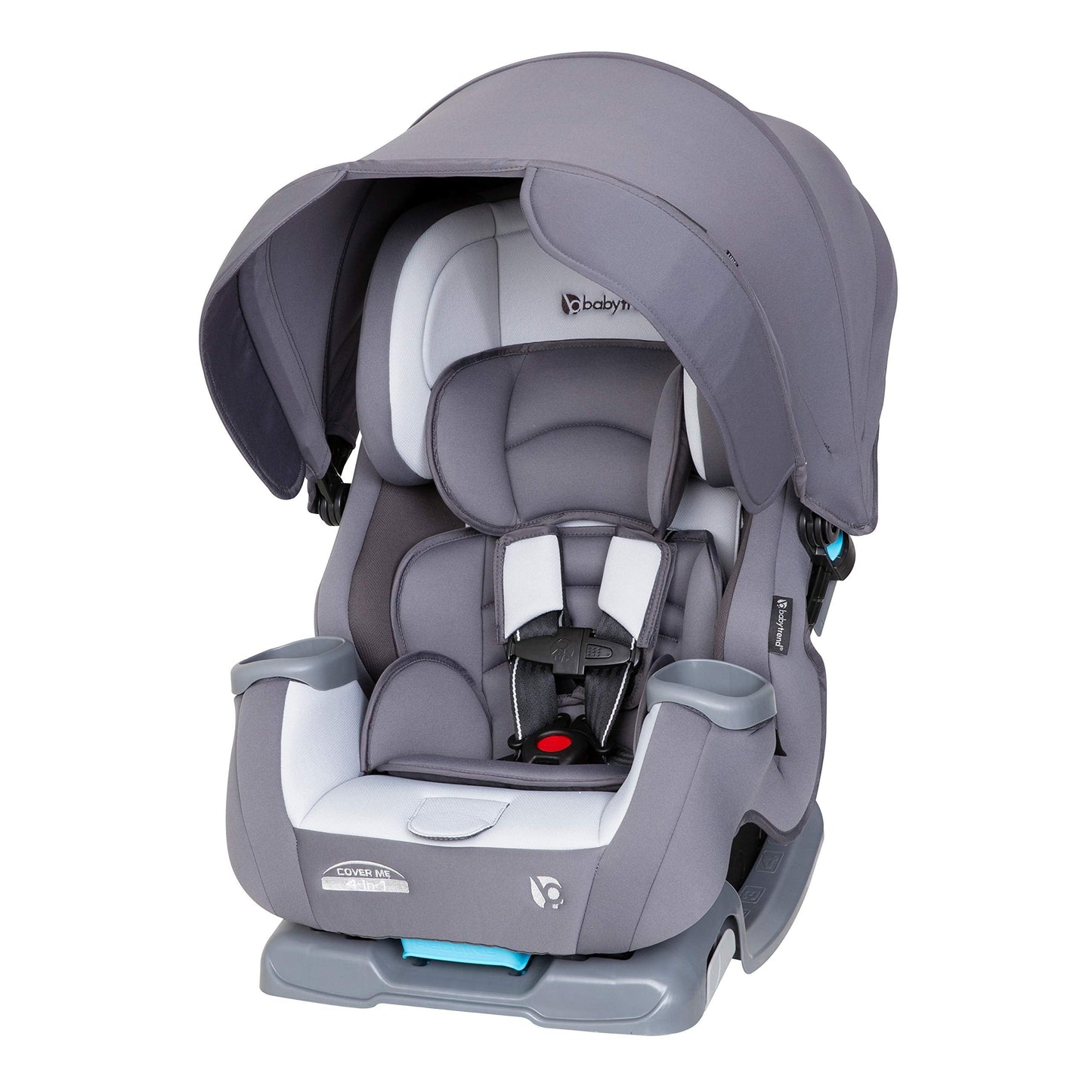 Baby Trend Cover Meâ¢ 4-in-1 Convertible Car Seat, Vespa â Built-in Canopy, 4-Stage Growth System, Plush Comfort Padding, Multi-Position Recline